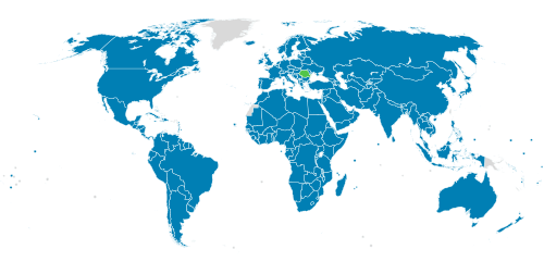 Diplomatic missions of Romania Countries where Romania operates at least one diplomatic mission (embassy, consulate, or representative office). Other sovereign states and territories with no Romanian diplomatic presence. Romania