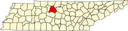 Davidson County map