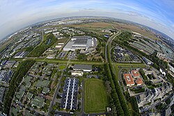 Aerial view of the Parc des Expositions