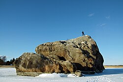 Kukkarokivi in March 2013