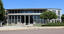 The courthouse of the California Court of Appeal for the Fifth Appellate District