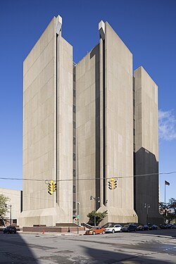 The City Court Building in Buffalo, New York