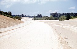 I-495 under construction in the early 1960s