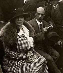 Schoenberg and Alma Mahler, 1920