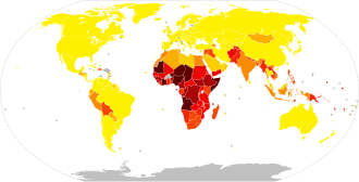 Whooping cough deaths per million persons in 2019 0.00–1.49 1.50–2.99 3.00–5.99 6.00–9.99 10.00–19.99 20.00–39.99 40.00–59.99 60.00–99.99 100+