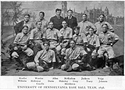 Penn's 1896 baseball team