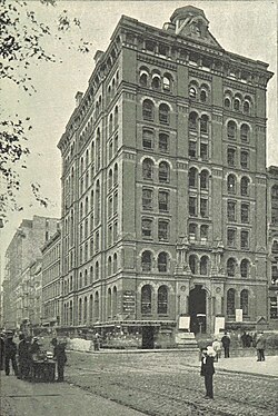 The Evening Post and The Nation, 210 Broadway, Manhattan, New York