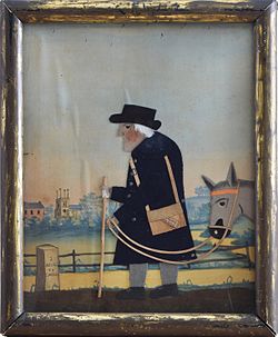 "Old Bright, The Postman", George Smart, c1830s