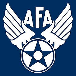 Logo of the Air Force Association until its renaming into the Air & Space Forces Association.