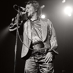 Brown performing in 1998