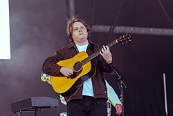 Capaldi performing at the 2025 Glastonbury Festival