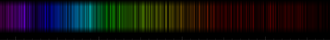 Color lines in a spectral range