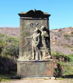 The San Pasqual Battlefield Monument commemorates the 1846 Battle of San Pasqual.
