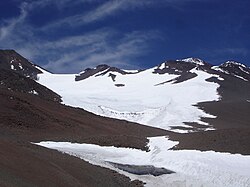 Main glacier on Monte Pissis