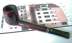 A Peterson briar pipe
