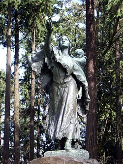 Sacajawea and Jean-Baptiste (1905), Washington Park (Portland, Oregon), Alice Cooper, sculptor