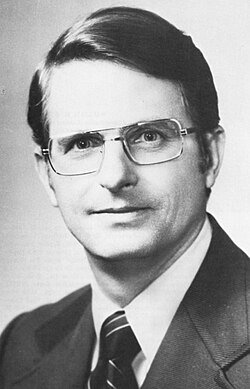 Miller as Lieutenant Governor in 1975