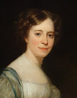 Portrait of Sophia Peabody Hawthorne by Chester Harding, 1830 (Peabody Essex Museum)