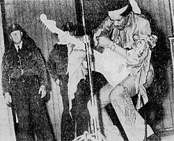 Hendrix performing in Memphis in April 1969