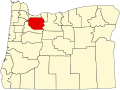 Clackamas County map
