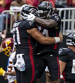 Hennessy and Cordarrelle Patterson in 2021