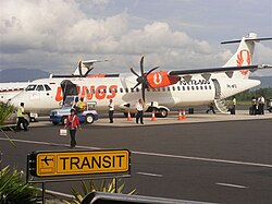 A Wings Air ATR 72-500 at Adisutjipto Airport, 2010