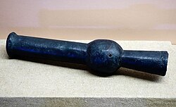 Heilongjiang Hand Cannon dated to 1288, an example of an early Chinese hand cannon that included a touch hole and a gunpowder chamber