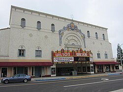 The historic Wilson Theatre