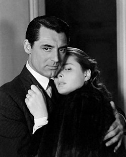 Cary Grant and Bergman in Notorious (1946)