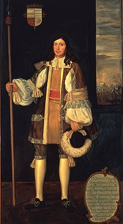 In 1692, Diego de Vargas reconquered Santa Fe after the Pueblo Revolt, famously without spilling blood. This is commemorated every year in the Fiestas de Santa Fe.