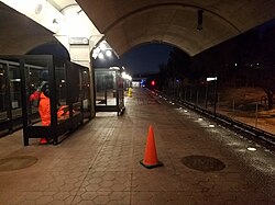 Shady Grove facing northeast in January 2017.