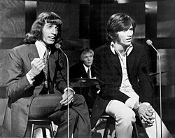 The Bee Gees performing at The Tom Jones Show in February 1969, one of the last performances with Robin as he left the group a month later