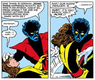 Austin's inks on John Byrne's pencils, from Uncanny X-Men #141 (Jan. 1981), p. 12.