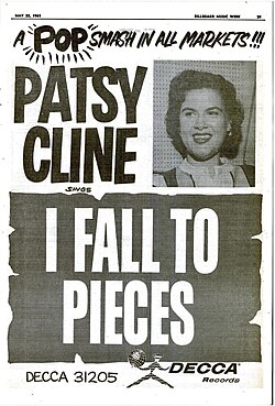 Billboard advertisement, May 22, 1961