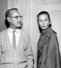 Marx and Brooke Hayward, 1961