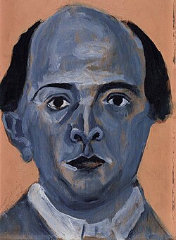 A Schoenberg self-portrait, 1910