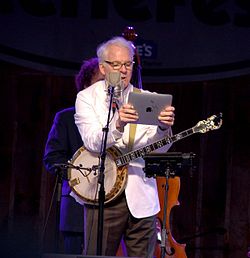 Martin at MerleFest in 2010