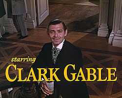 Gable as Rhett Butler