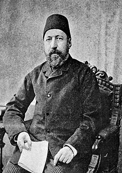 Arab mayor of Jerusalem Yousef al-Khalidi who in 1899 wrote a letter to Theodor Herzl arguing against Zionism, saying "in the name of God, let Palestine be left alone."