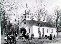 Bunert School, Warren, Michigan, c. 1876