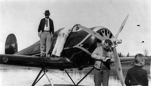 Post with Will Rogers, August 1935