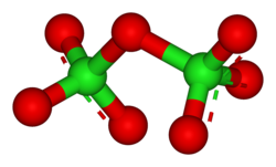 Structure of dichlorine heptoxide, Cl2O7, the most stable of the chlorine oxides