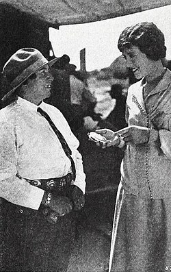 Wetherill (right) was a technical advisor for the 1925 movie The Vanishing American.