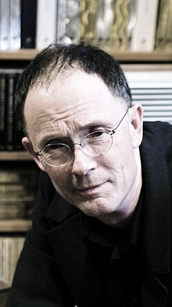 Gibson is renowned for his visionary influence on—and predictive attunement to—technology, design, urban sociology and cyberculture. Image captured in the Scylla bookstore of Paris, France, on March 14, 2008.