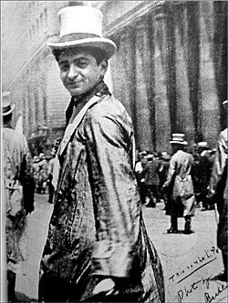 Enjoying early success in New York, c. 1911
