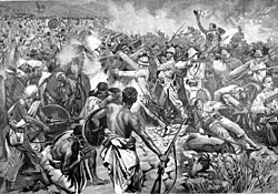 Menelik II's victory over the Italians at the Battle of Adwa