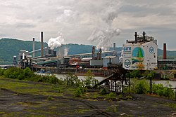 Clairton Coke Works in Clairton, Pennsylvania