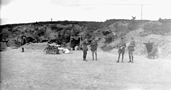 The Canadian Corps field headquarters in Neuville-Vitasse, 1918.
