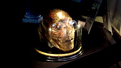 Jeremy Bentham's mummified head
