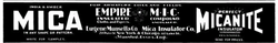 Micanite advertisement, 1899